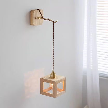 Matilda Wood Wall Lamp - Loonglight
