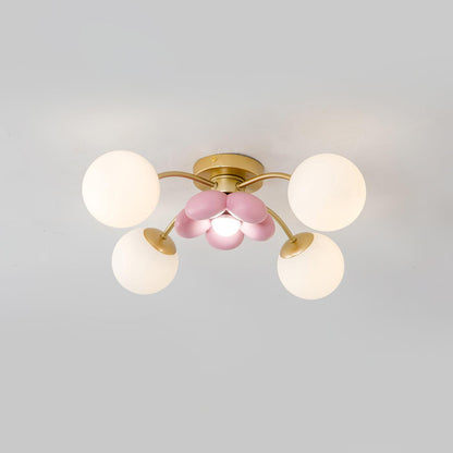 Mauricio Flowers Ceiling Light - Loonglight