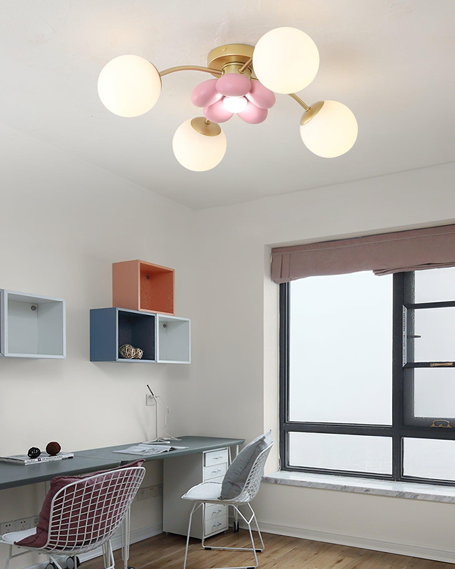 Mauricio Flowers Ceiling Light - Loonglight