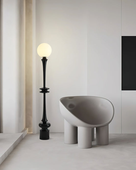 Melrose Black Floor Lamp - Loonglight