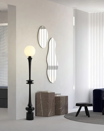 Melrose Black Floor Lamp - Loonglight