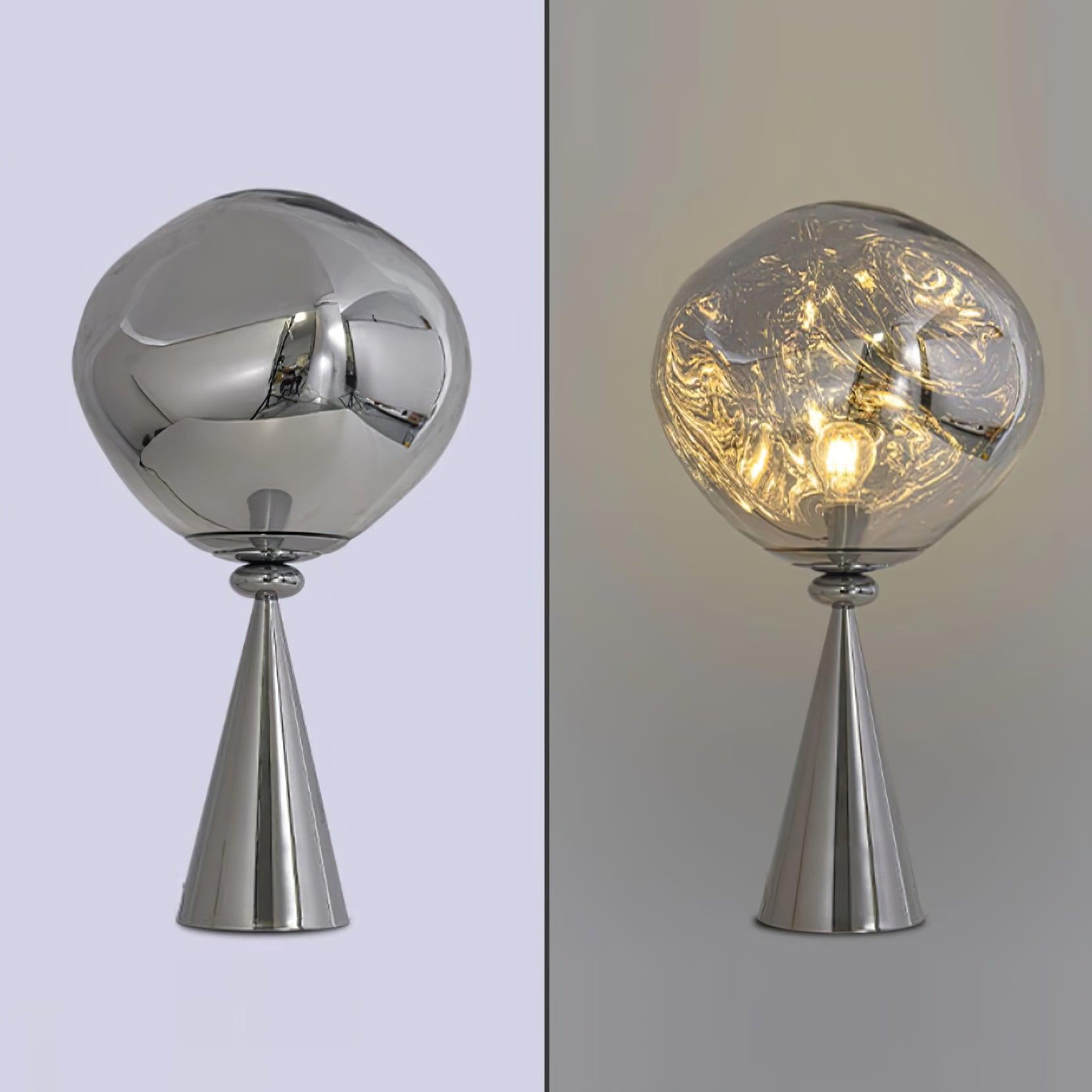 Lava Cone Fat Table Lamp - Loonglight