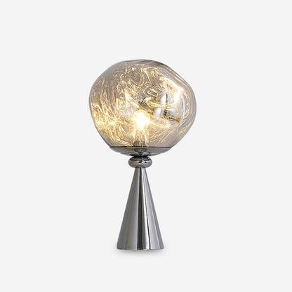 Lava Cone Fat Table Lamp - Loonglight