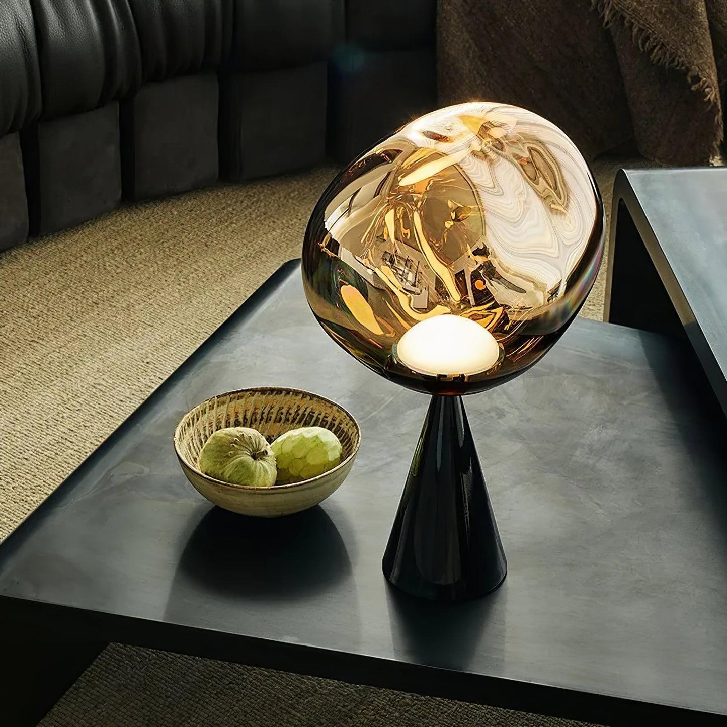 Lava Cone Fat Table Lamp - Loonglight