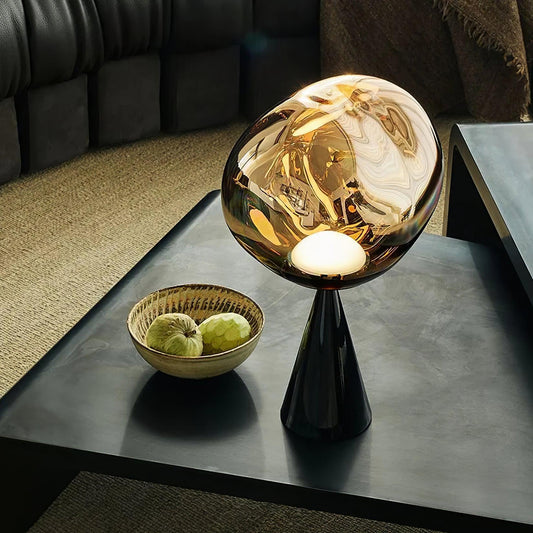 Lava Cone Fat Table Lamp - Loonglight