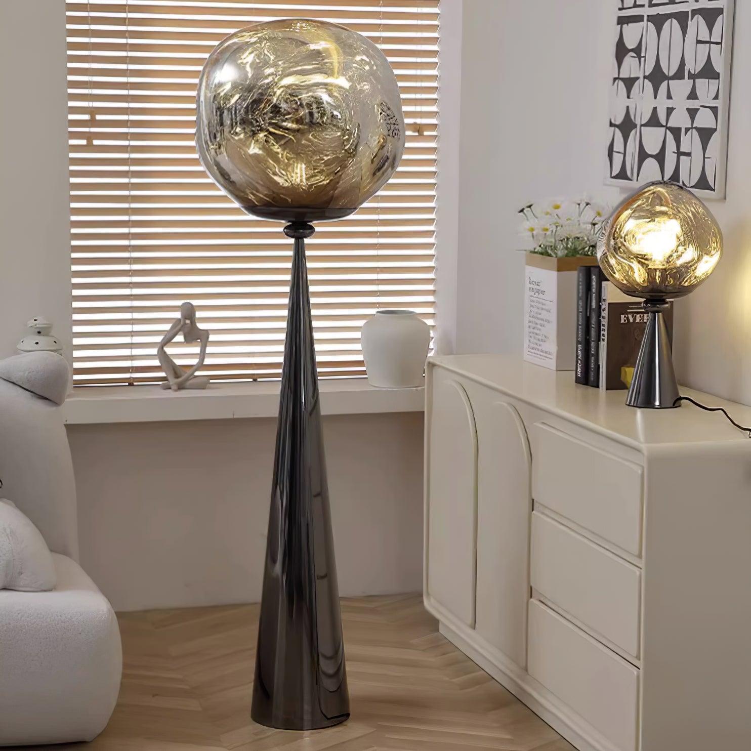 Lava Cone Fat Table Lamp - Loonglight