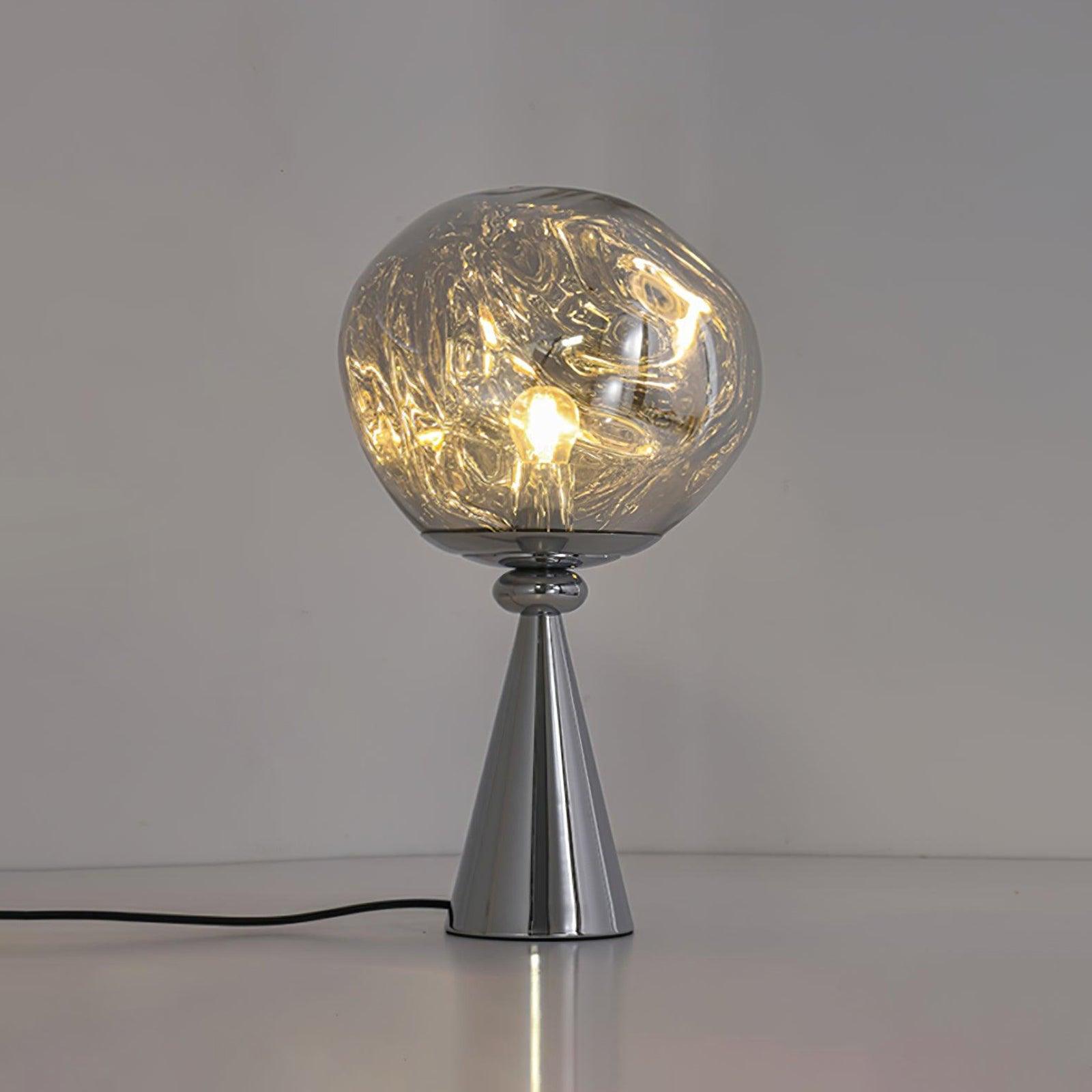 Lava Cone Fat Table Lamp - Loonglight