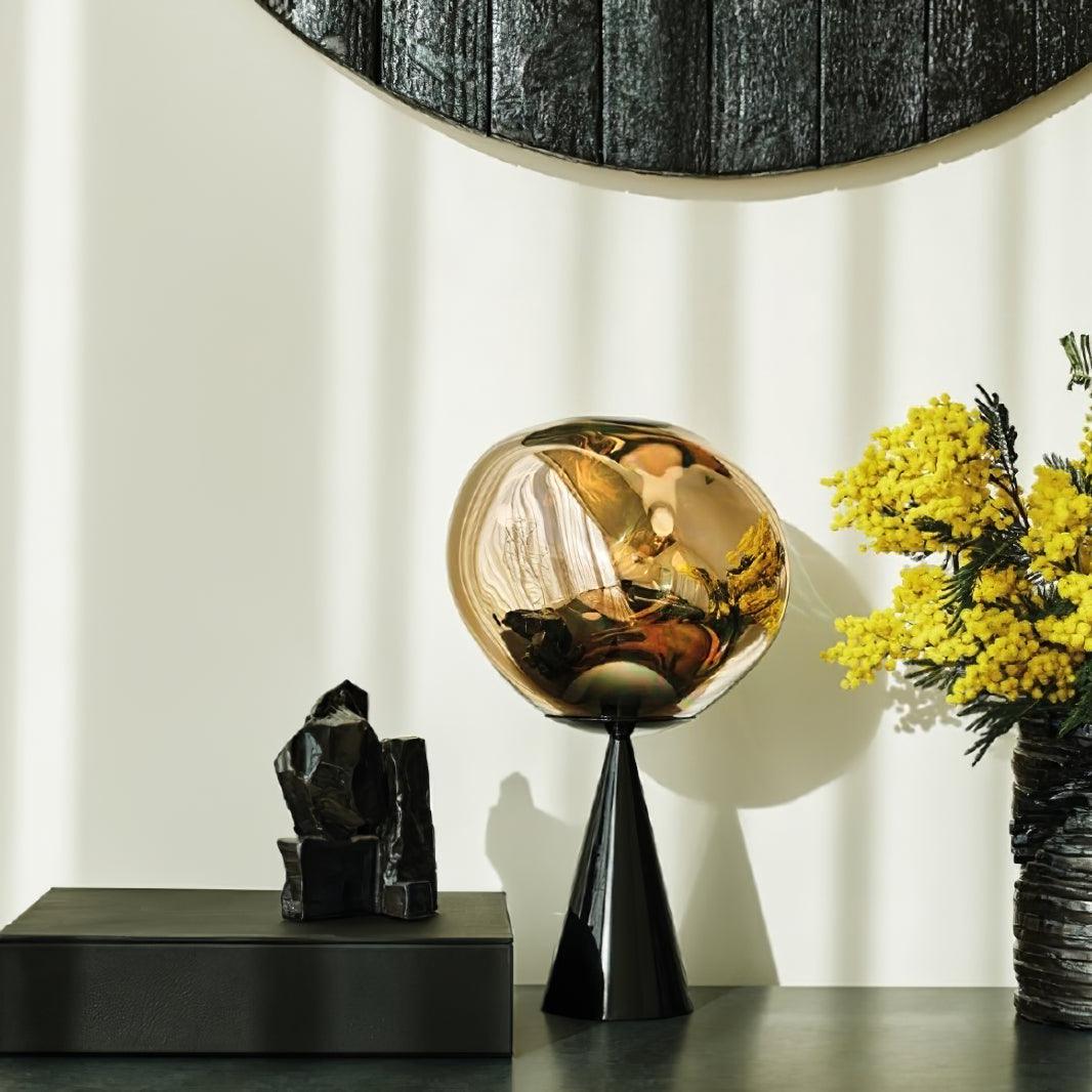 Lava Cone Fat Table Lamp - Loonglight