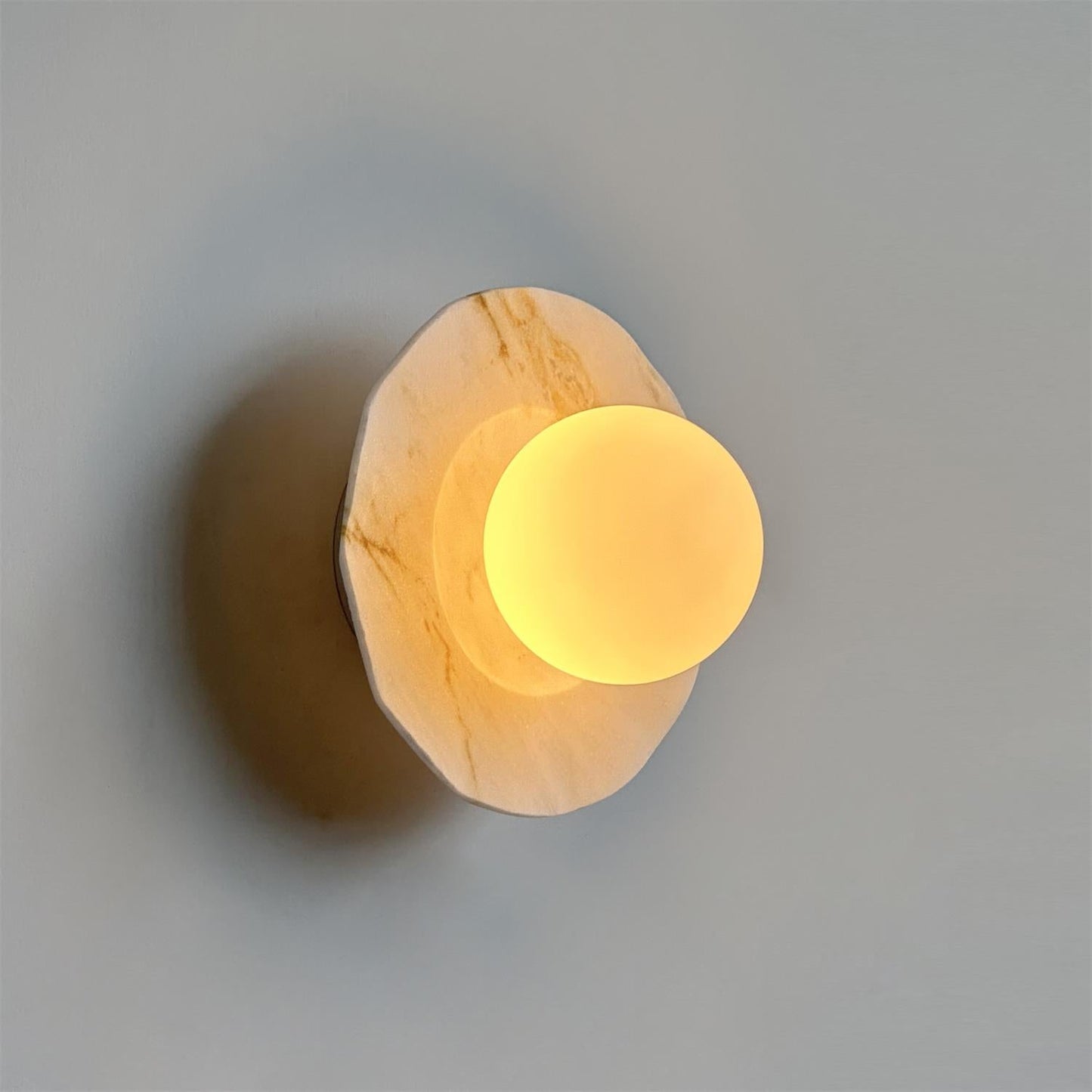Meza Marble Wall Lamp