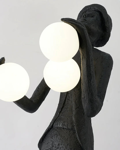 Michael Sculpture Floor Lamp - Loonglight
