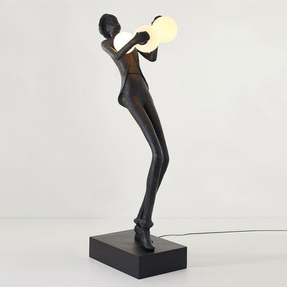 Michael Sculpture Floor Lamp - Loonglight