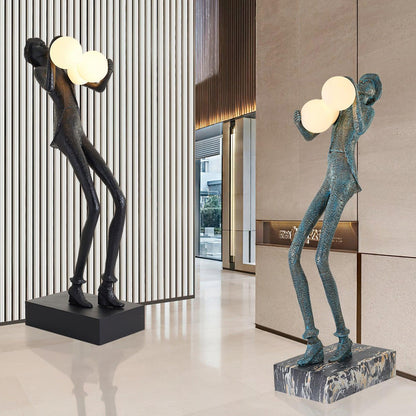 Michael Sculpture Floor Lamp - Loonglight