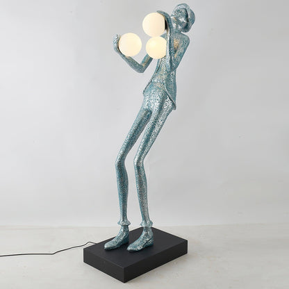 Michael Sculpture Floor Lamp - Loonglight