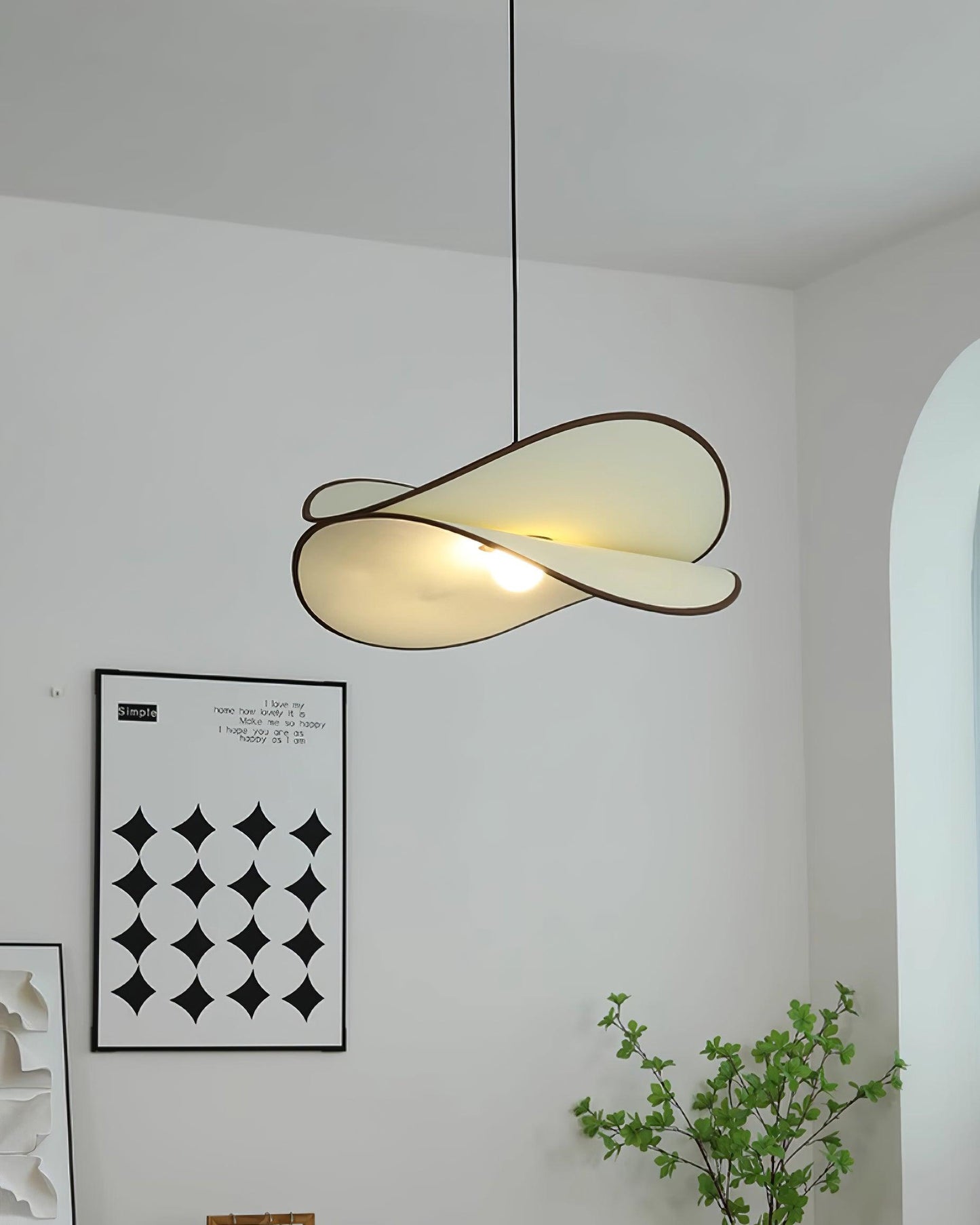 Miley Butterfly Pendant Light - Loonglight