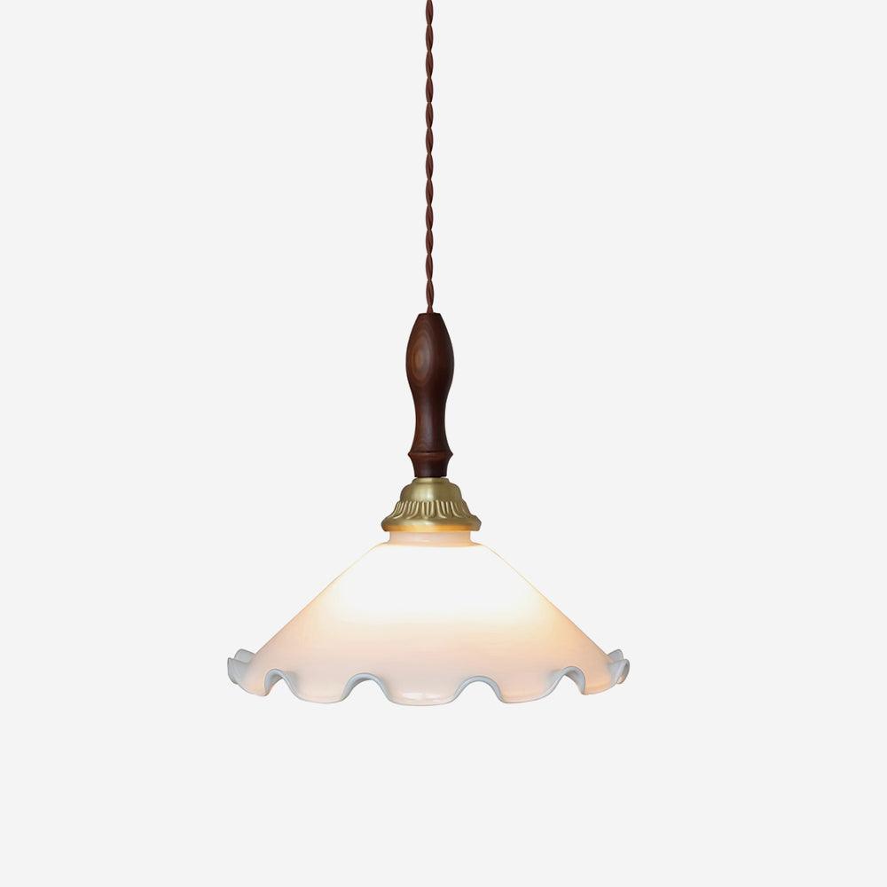 Morning Glory Glass Pendant Light - Loonglight