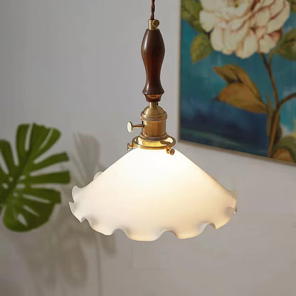 Morning Glory Glass Pendant Light - Loonglight