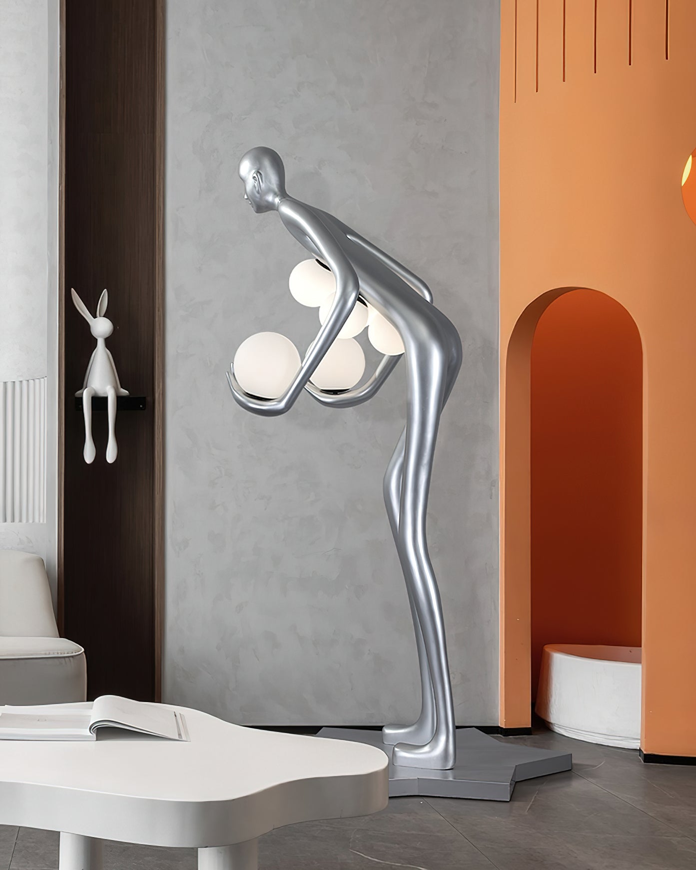 Milly Sculpture Floor Lamp - Loonglight