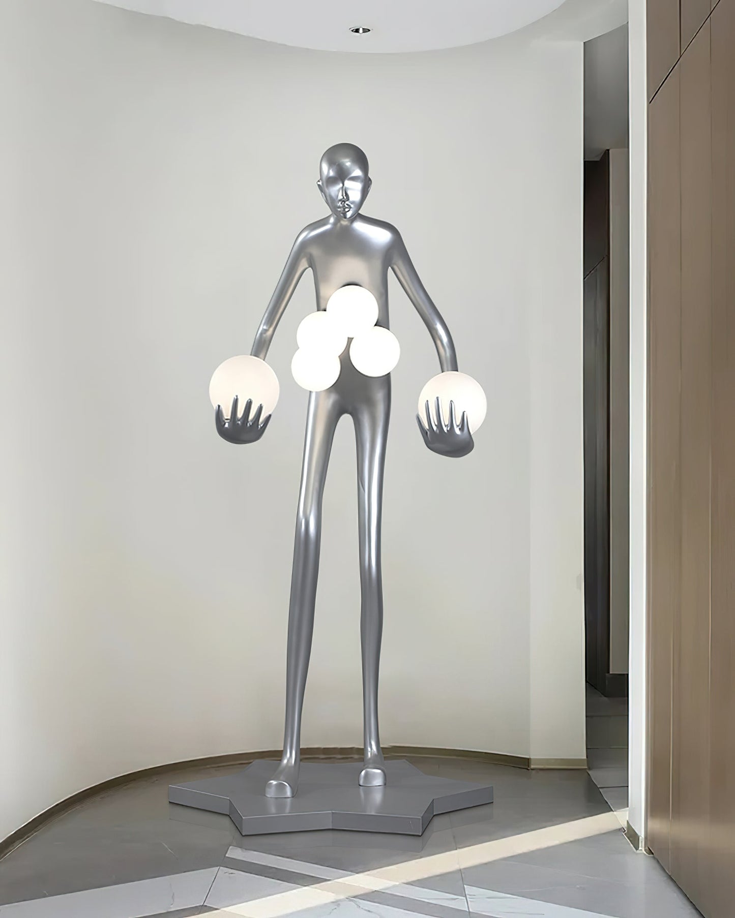 Milly Sculpture Floor Lamp - Loonglight