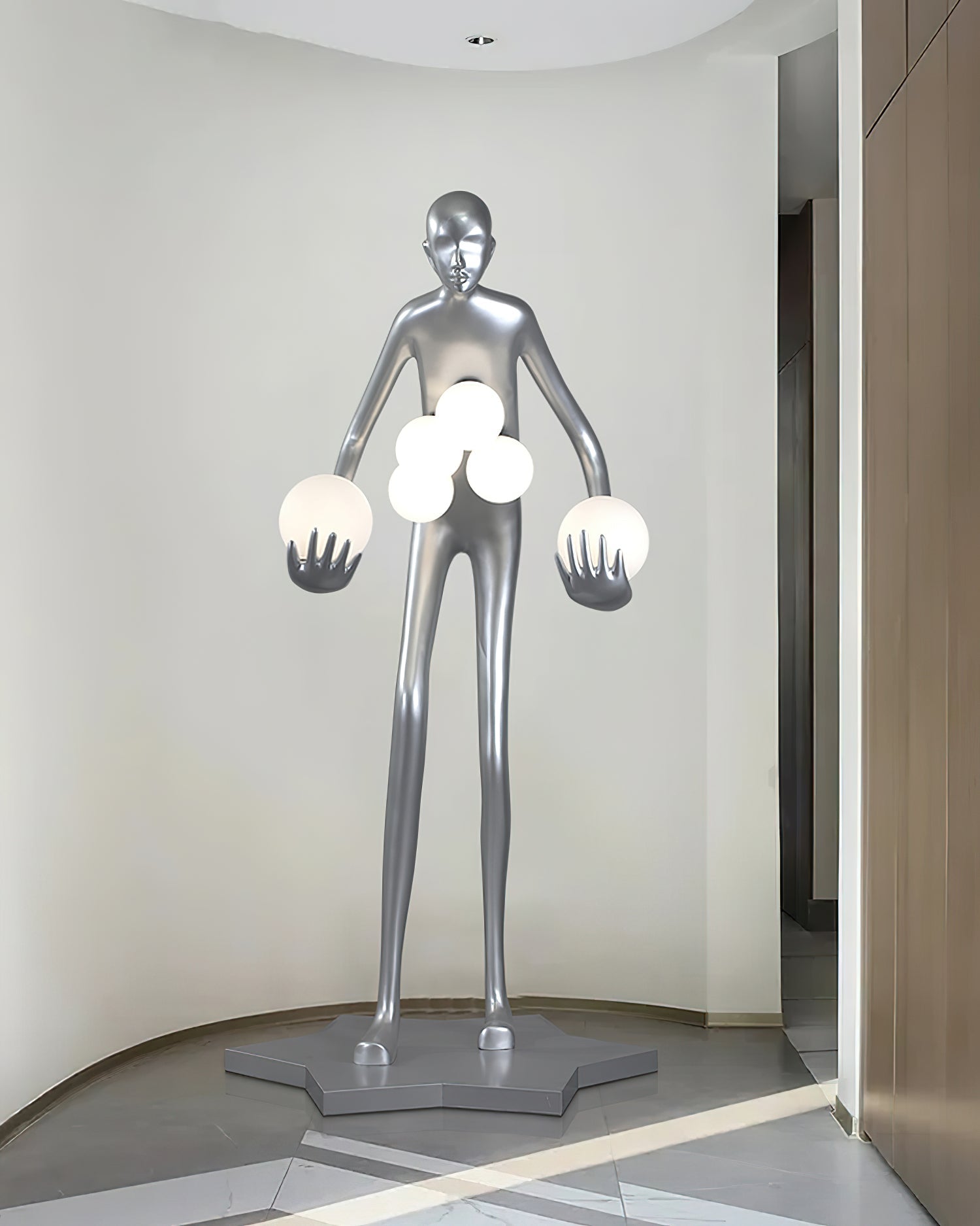 Milly Sculpture Floor Lamp - Loonglight