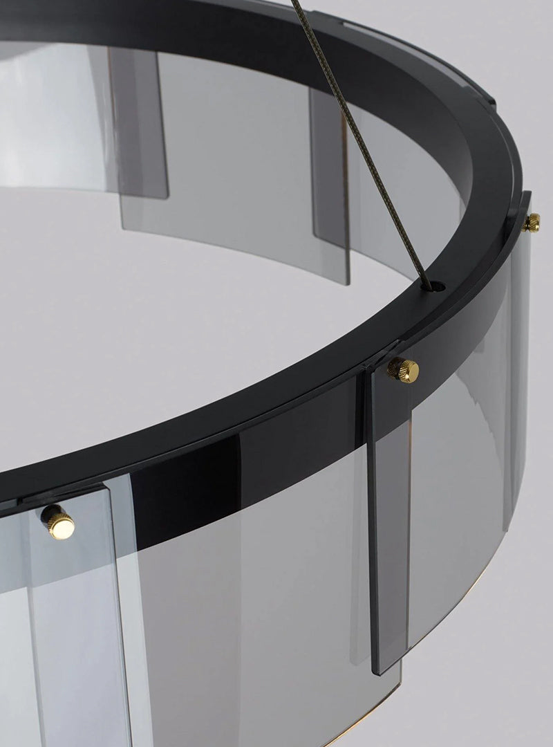 Minimalist Aperture Chandelier - Loonglight