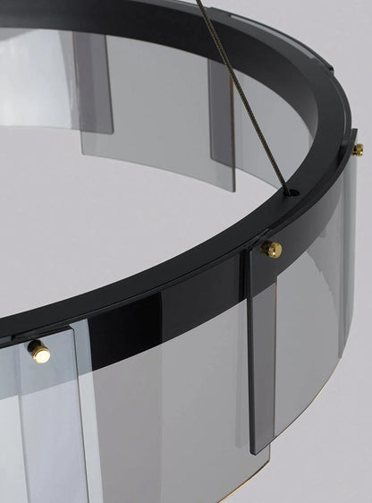 Minimalist Aperture Chandelier - Loonglight
