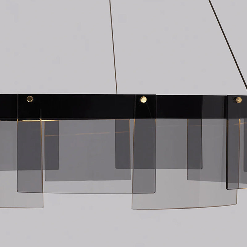 Minimalist Aperture Chandelier - Loonglight