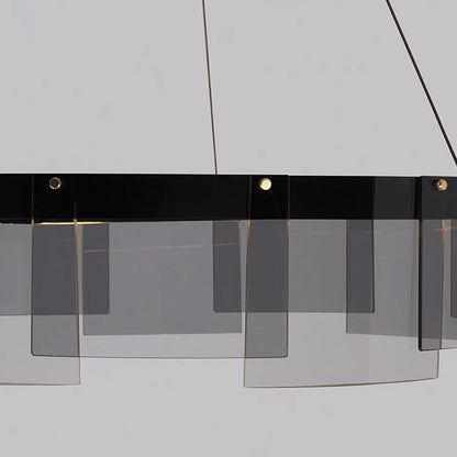 Minimalist Aperture Chandelier - Loonglight