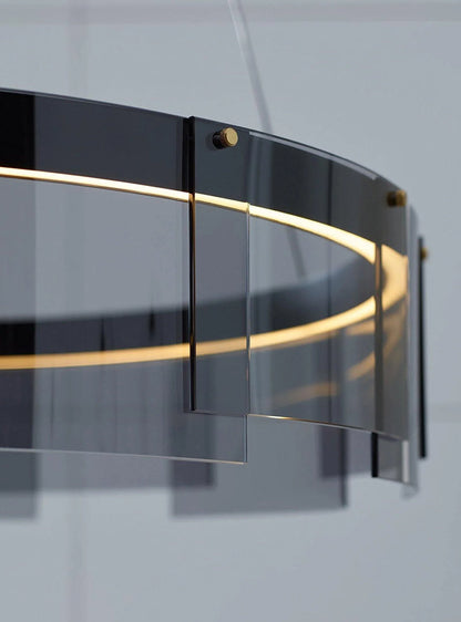 Minimalist Aperture Chandelier - Loonglight