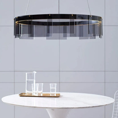 Minimalist Aperture Chandelier - Loonglight