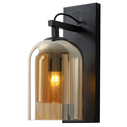 Minimalist Double Glass Wall Lamp - Loonglight