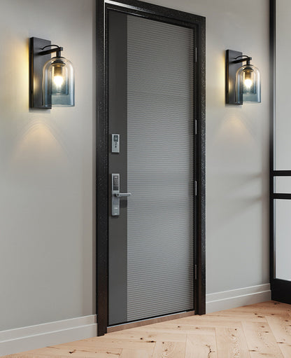 Minimalist Double Glass Wall Lamp - Loonglight