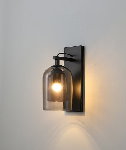 Minimalist Double Glass Wall Lamp - Loonglight