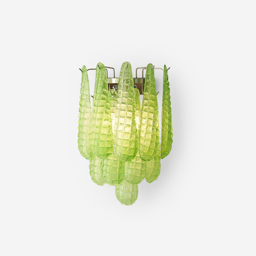 Mireya Glass Leaf Wall Lamp - Loonglight