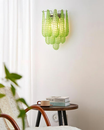 Mireya Glass Leaf Wall Lamp - Loonglight
