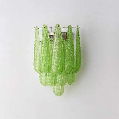 Mireya Glass Leaf Wall Lamp - Loonglight