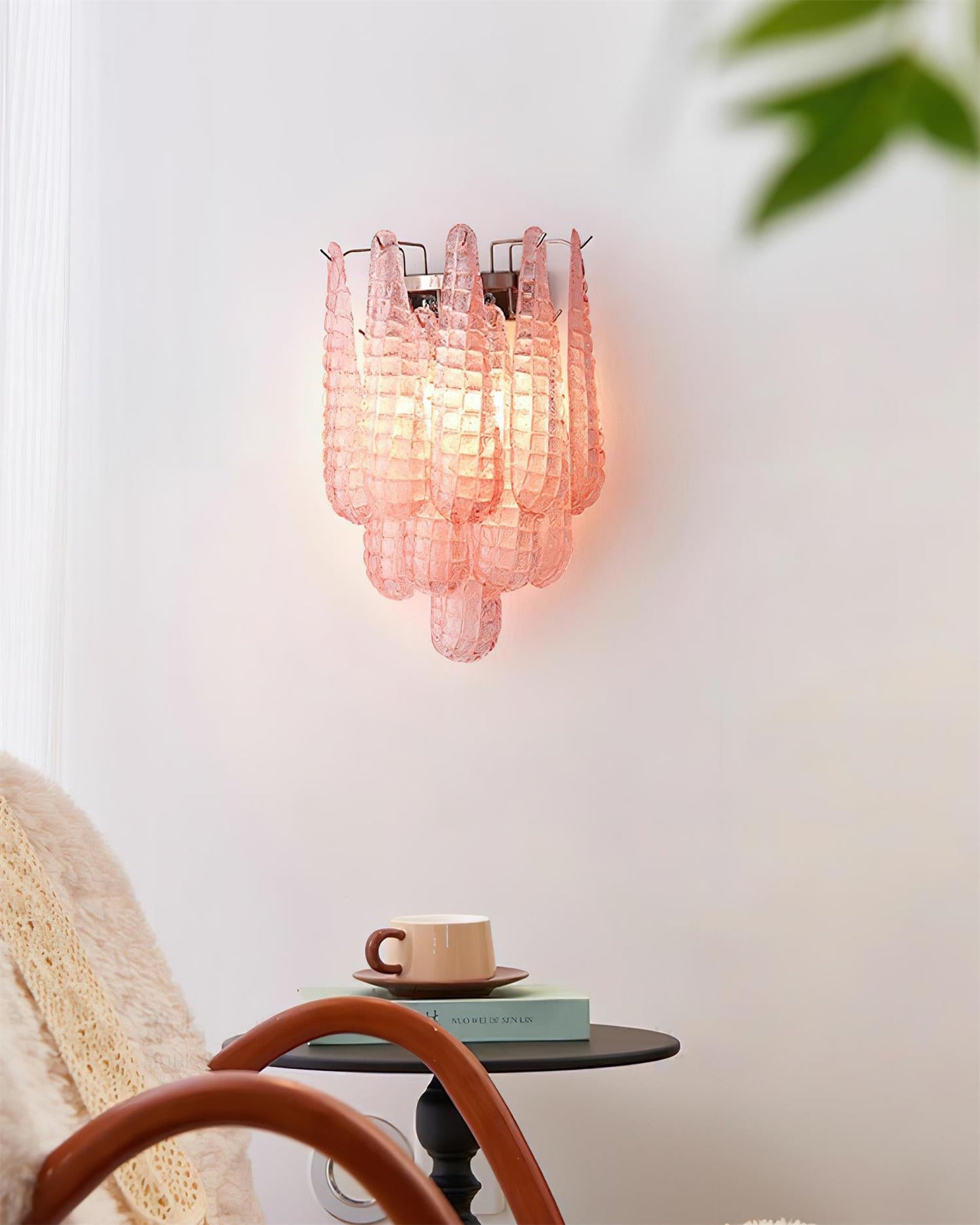 Mireya Glass Leaf Wall Lamp - Loonglight