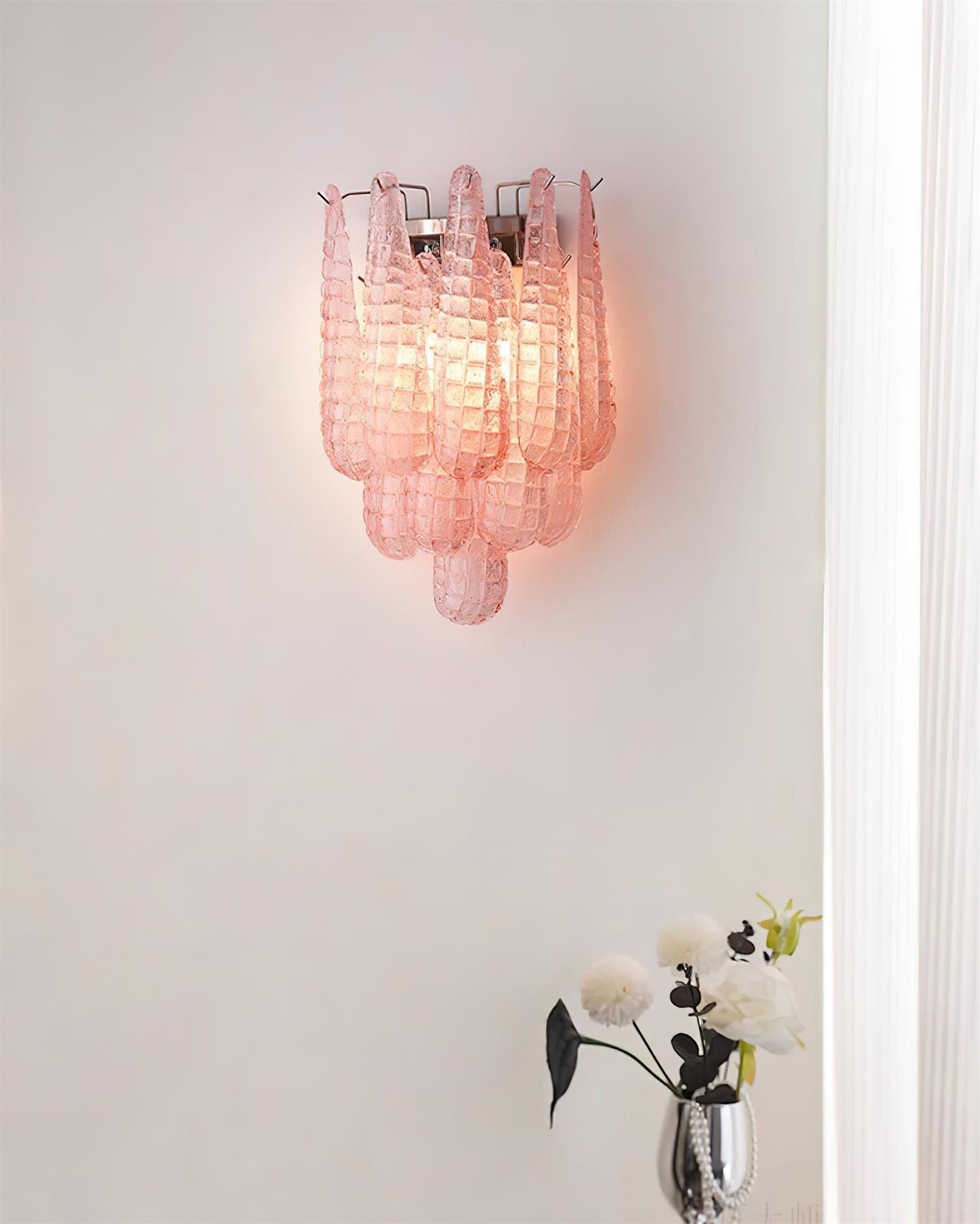 Mireya Glass Leaf Wall Lamp - Loonglight