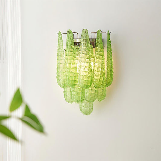 Mireya Glass Leaf Wall Lamp - Loonglight