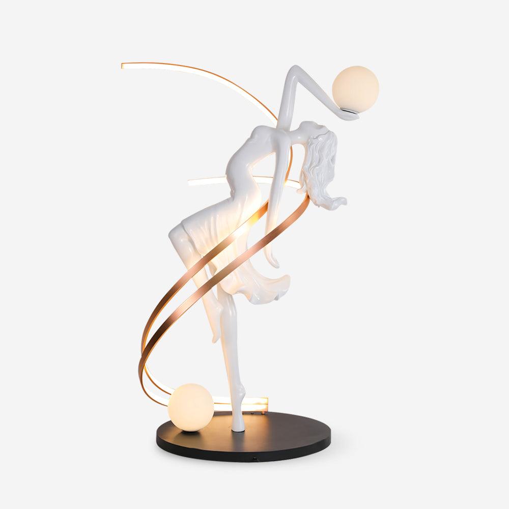 Misha Goddess Statue Floor Lamp - Loonglight