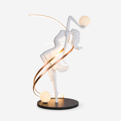 Misha Goddess Statue Floor Lamp - Loonglight