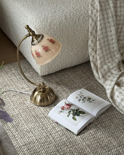 Mishya Floral Table Lamp - Loonglight