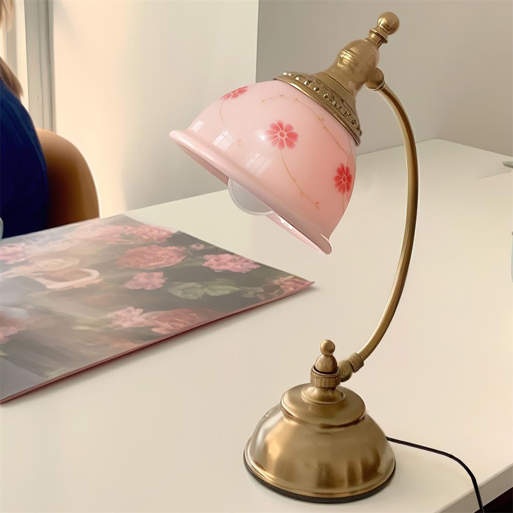 Mishya Floral Table Lamp - Loonglight