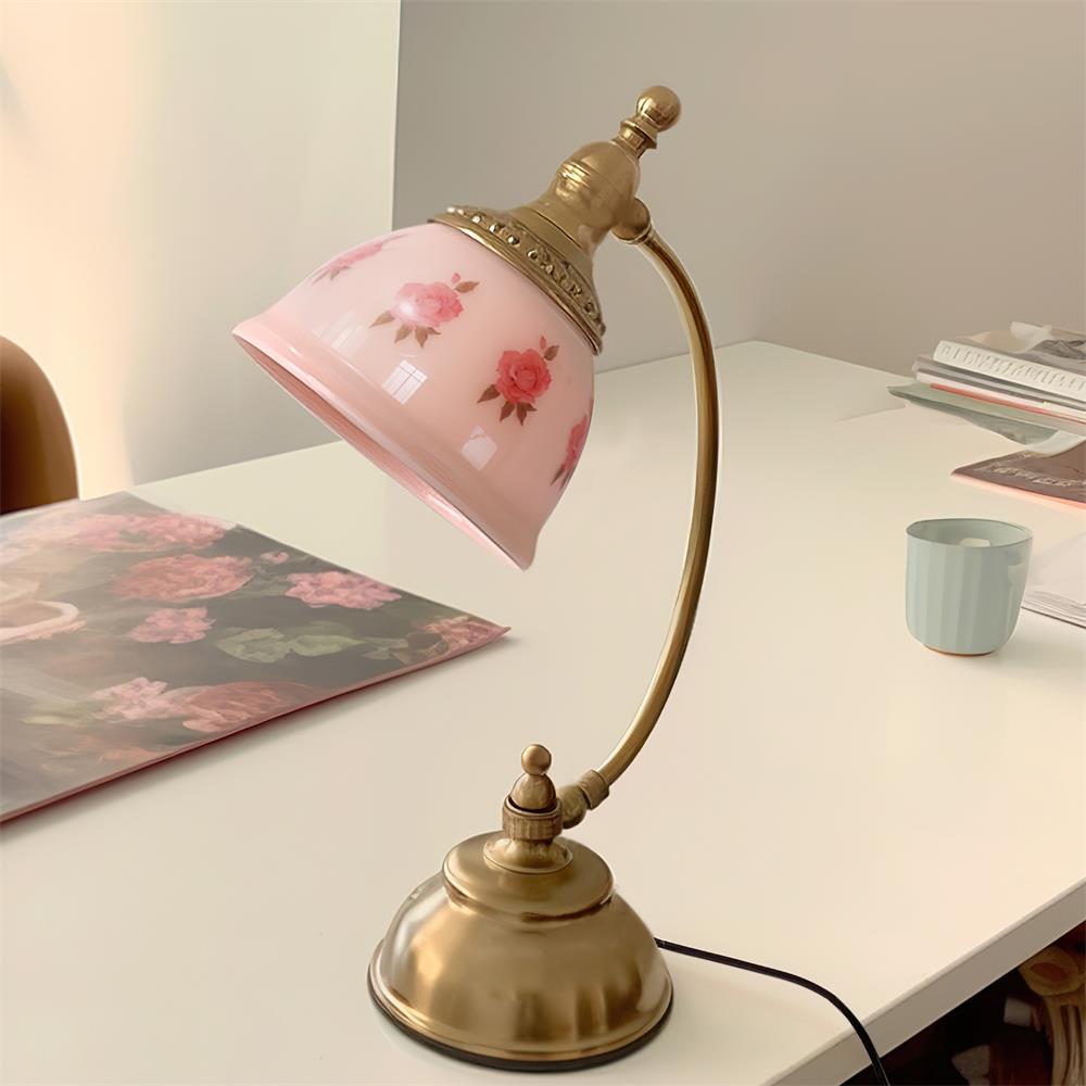 Mishya Floral Table Lamp - Loonglight