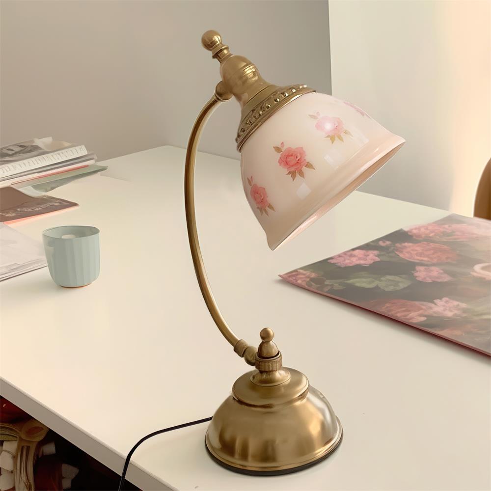 Mishya Floral Table Lamp - Loonglight