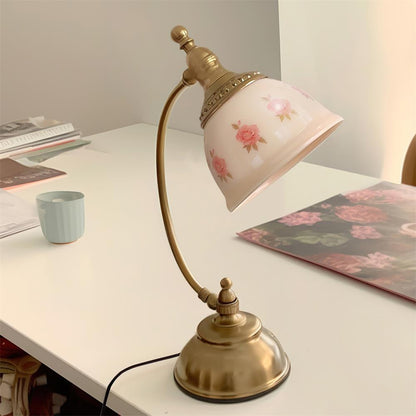 Mishya Floral Table Lamp - Loonglight