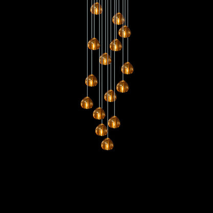 Cherry Crystal Pendant Light