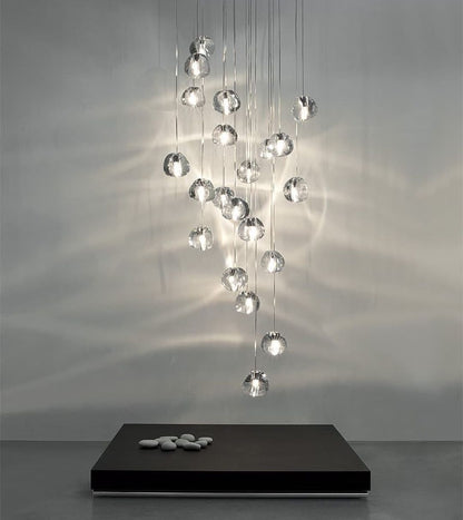 Cherry Crystal Pendant Light