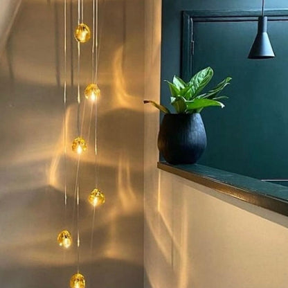 Cherry Crystal Pendant Light