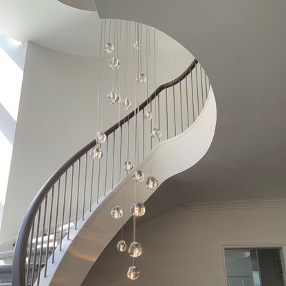 Cherry Crystal Pendant Light