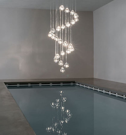 Cherry Crystal Pendant Light